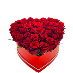 Red Roses Box Arrangement