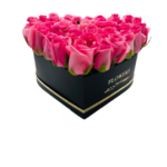 Pink Roses Box Arrangement